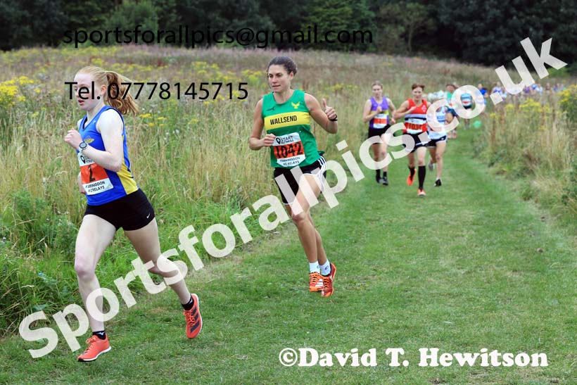 Senior Women and Veterans Relay, 2024 Sunderland XC Relays.  Photo: David T. Hewitson/Sports for All Pics